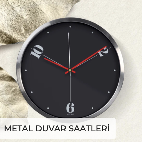 Metal Duvar Saatleri