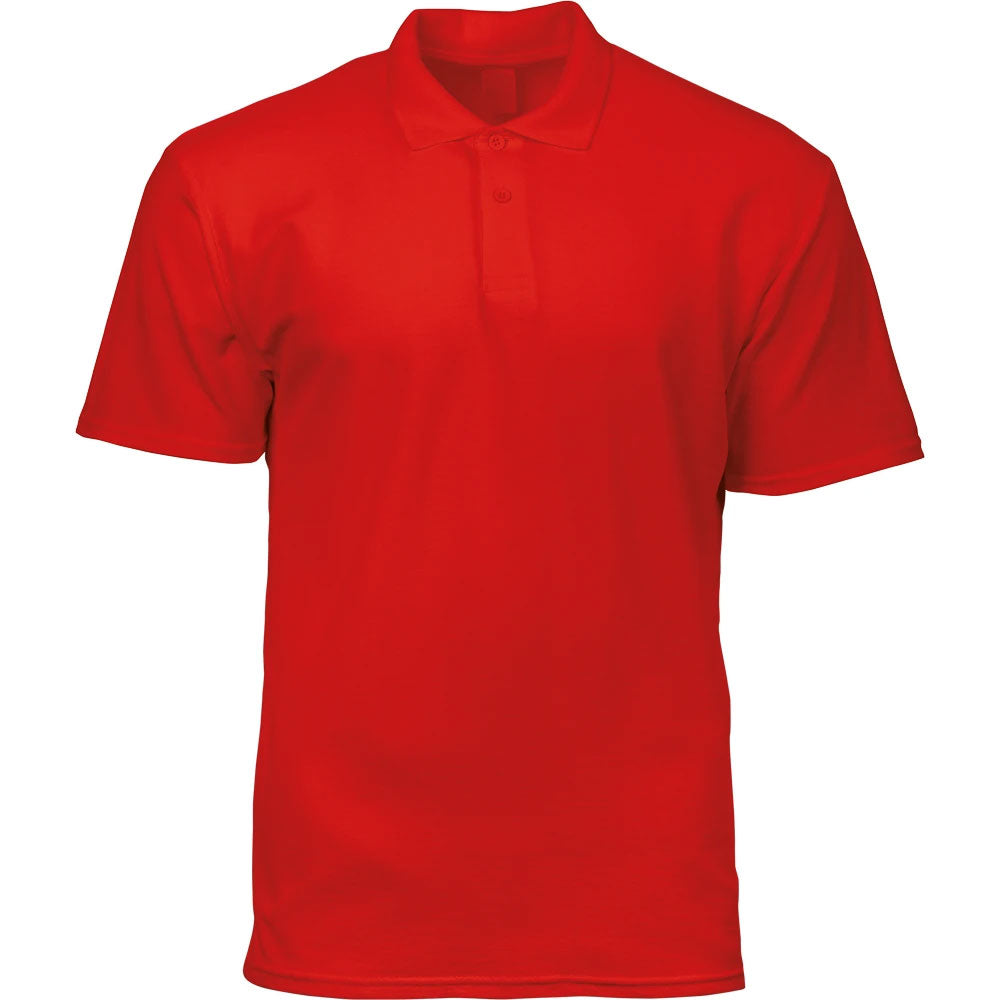 5200-15 Polo Yaka Tişört - Kırmızı