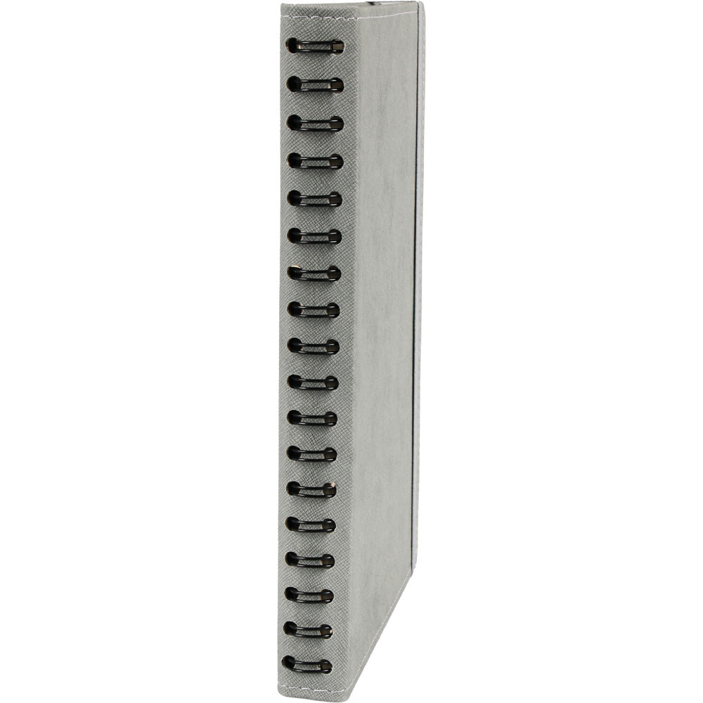 KP-40 Gizli Spiralli Ajanda Kapağı Gri