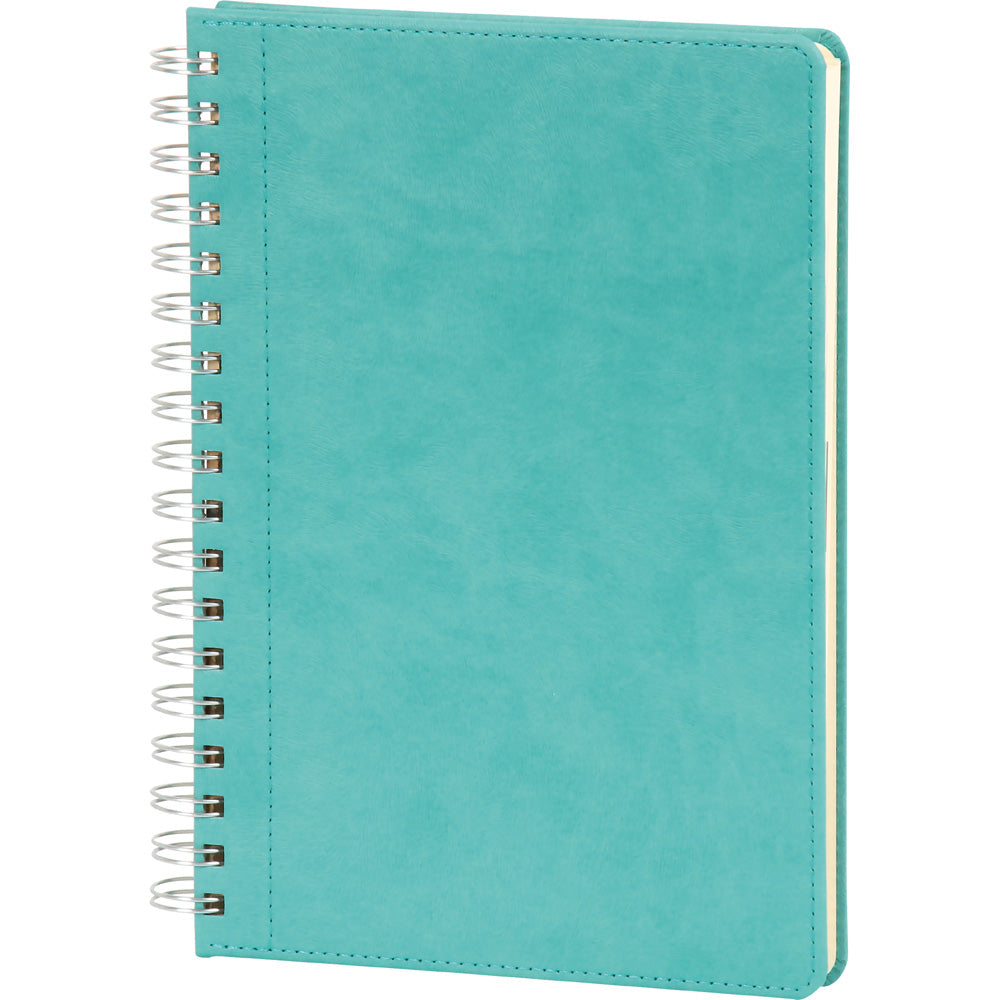 Bağcılar 20 x 28 cm Spiralli Tarihsiz Defter Turkuaz