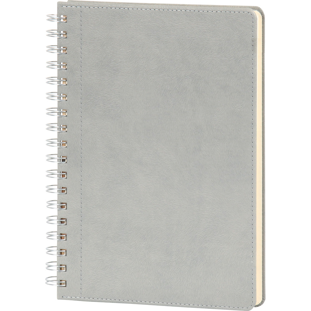 Bağcılar 20 x 28 cm Spiralli Tarihsiz Defter Gri