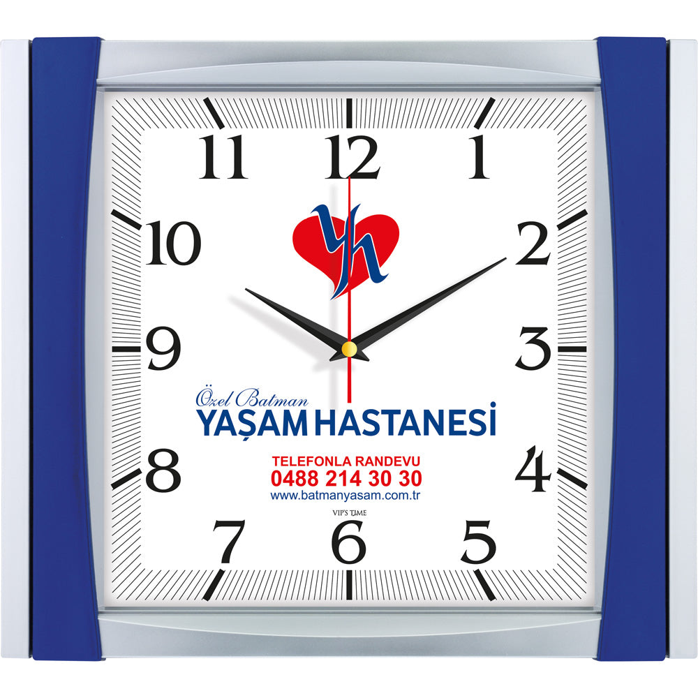 V30-515-L Plastik Duvar Saati
